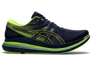 Asics Herr Löparskor GLIDERIDE 2 LITE-SHOW Blå/Svarta/LjusGröna